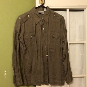 Chico’s linen shirt Chico’s size 1